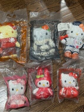 Hello Kitty Sanrio Stuffed Animal Plush Mix Assortment LOT NEW rare